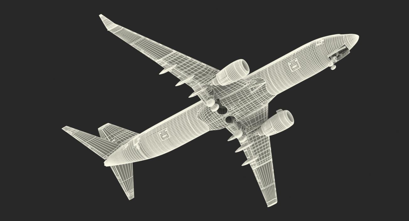 3D Boeing 737-800 Southwest Airlines model