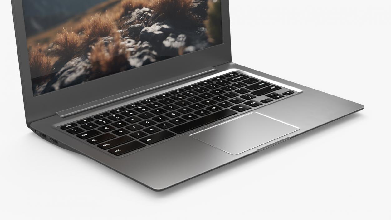 Modern Sleek Laptop 3D model