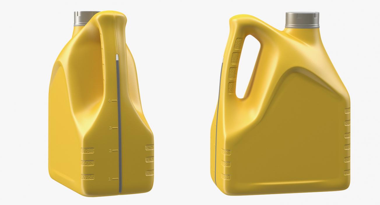 4L Car Oil Bottle 3D