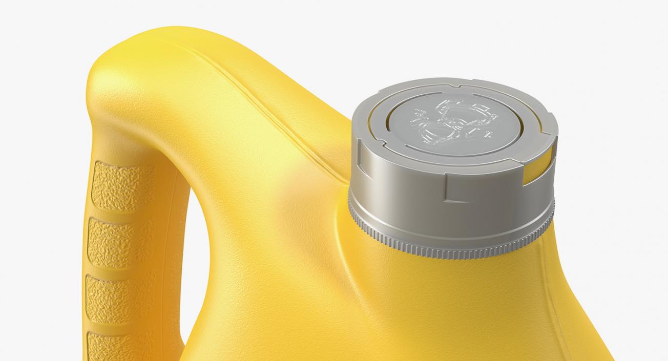 4L Car Oil Bottle 3D