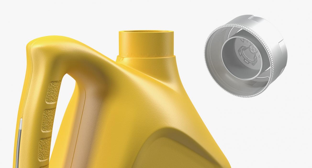 4L Car Oil Bottle 3D