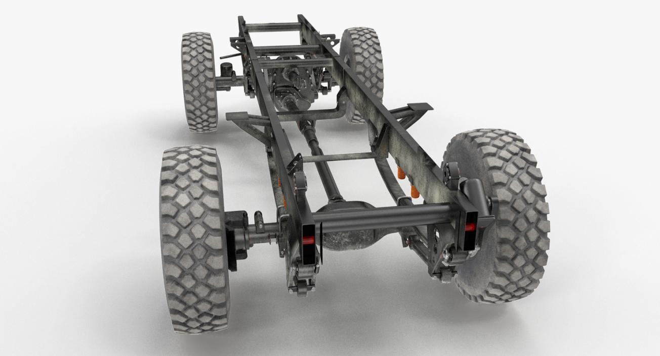 Truck Chassis 3D Models Collection 3D model