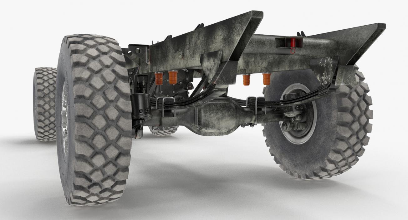 Truck Chassis 3D Models Collection 3D model