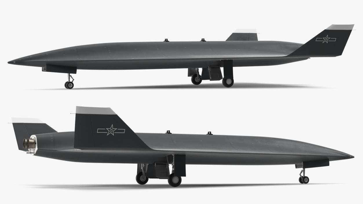 3D model China WZ 8 Hypersonic Surveillance Drone