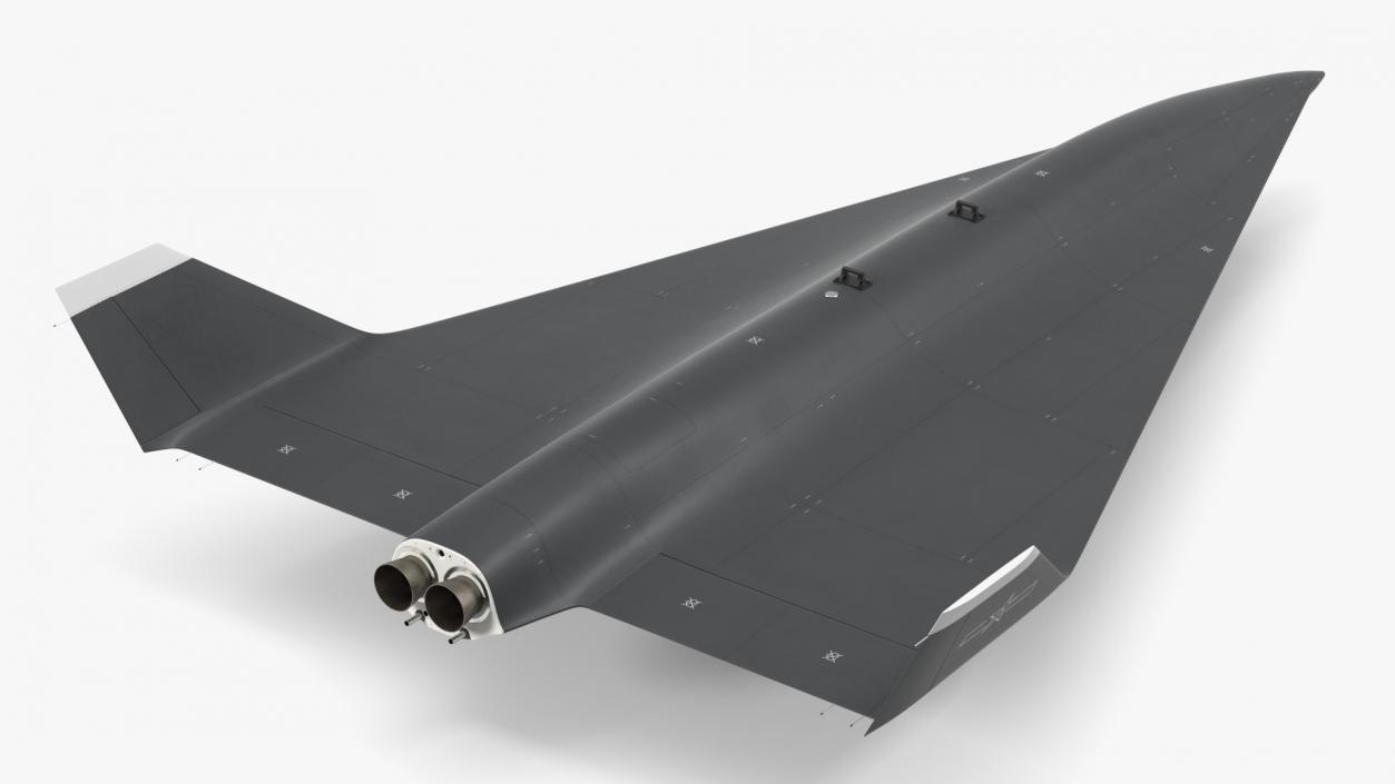 3D model China WZ 8 Hypersonic Surveillance Drone