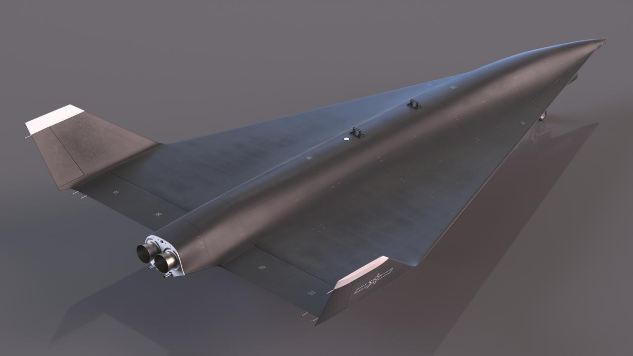 3D model China WZ 8 Hypersonic Surveillance Drone