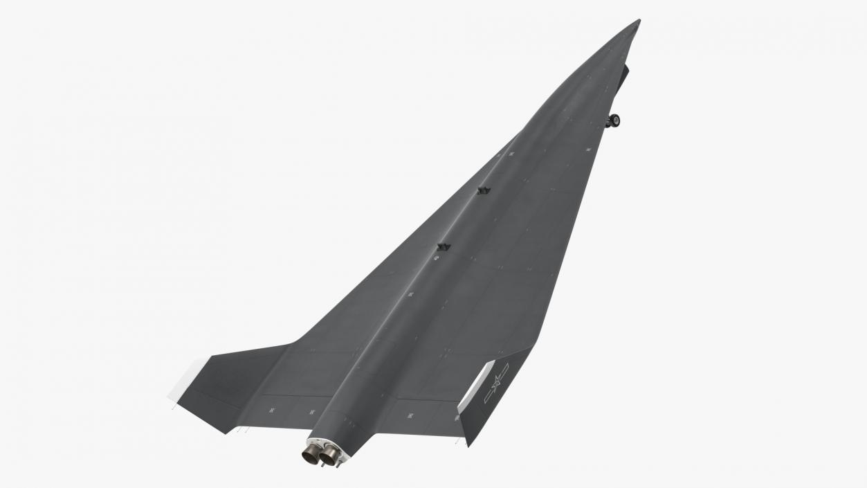 3D model China WZ 8 Hypersonic Surveillance Drone