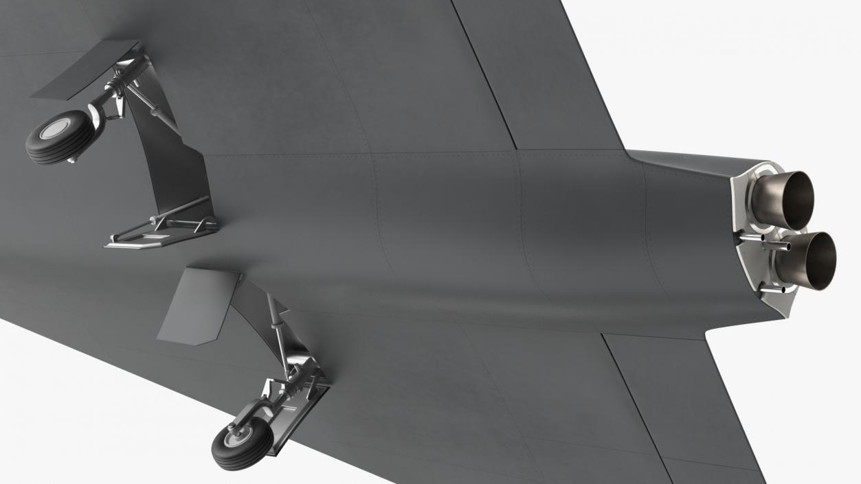 3D model China WZ 8 Hypersonic Surveillance Drone