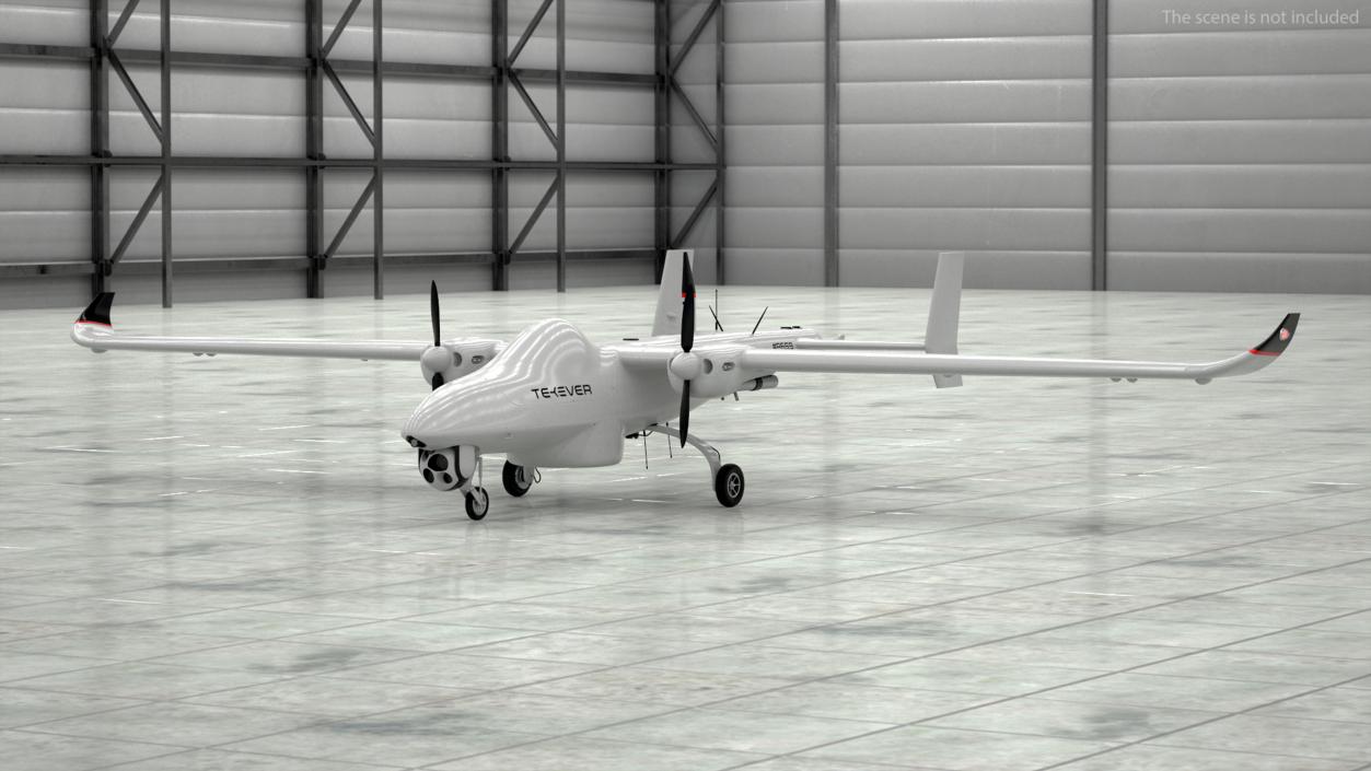 3D model Tekever AR5 UAS