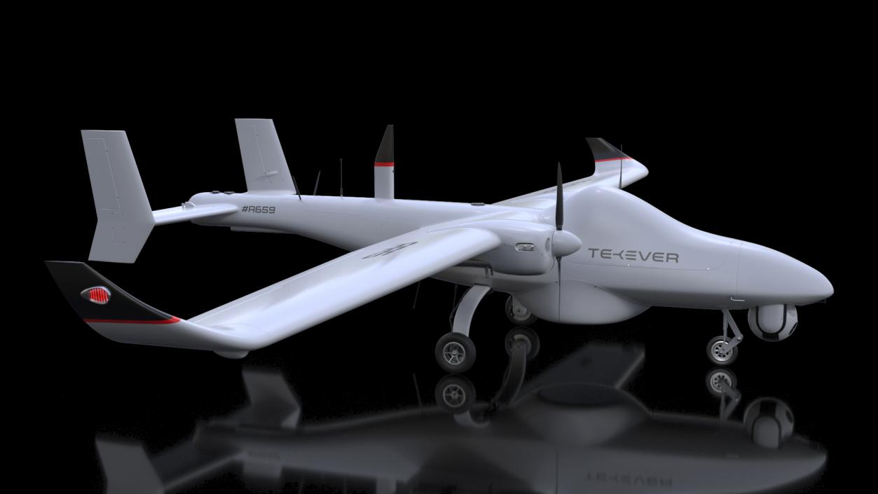 3D model Tekever AR5 UAS