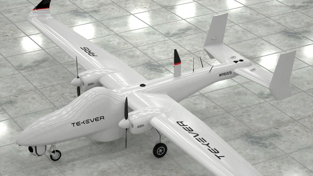 3D model Tekever AR5 UAS