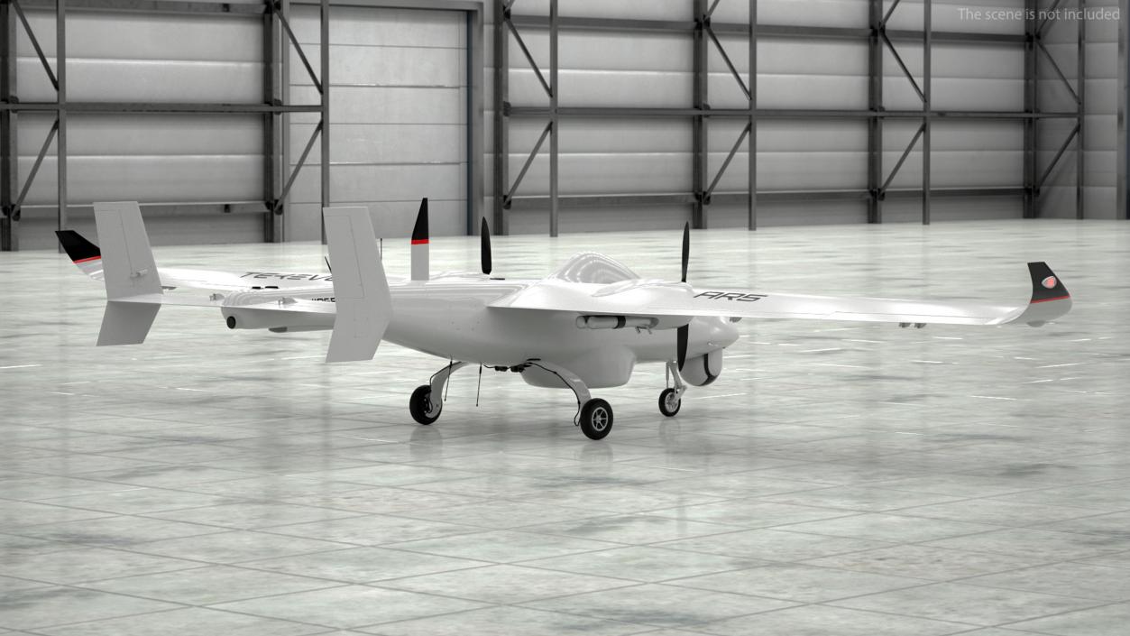 3D model Tekever AR5 UAS