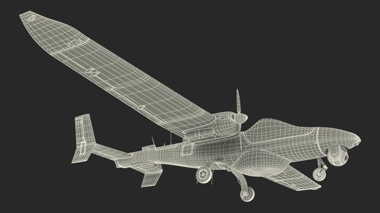 3D model Tekever AR5 UAS