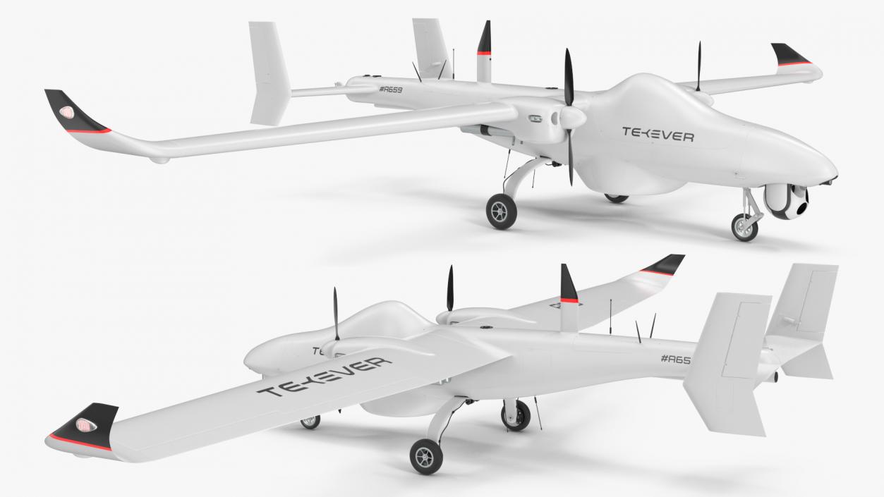 3D model Tekever AR5 UAS