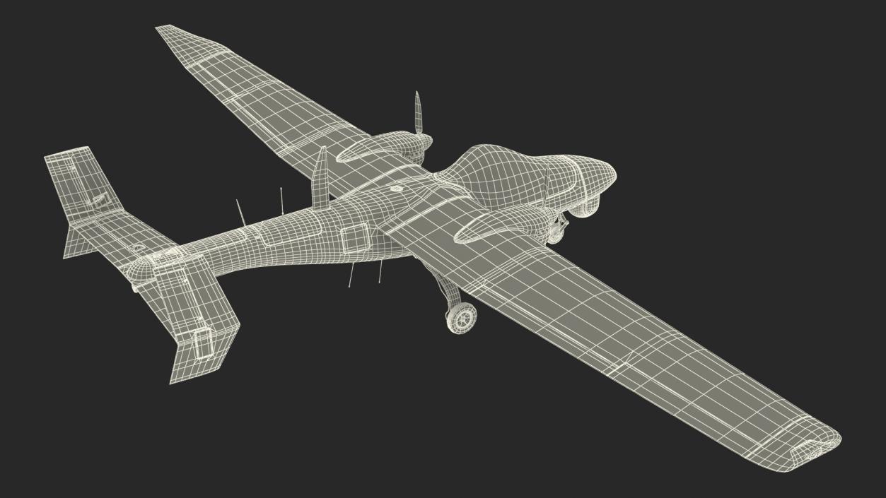 3D model Tekever AR5 UAS