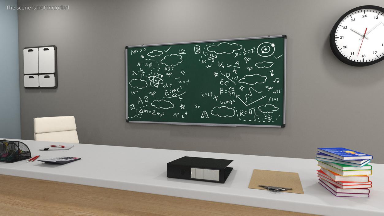 Classroom Furnishings Collection 2 3D model