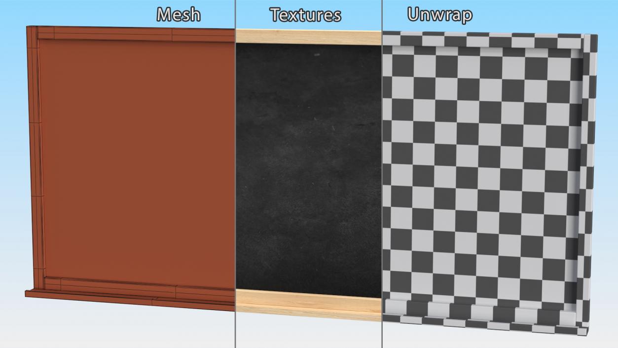 Classroom Furnishings Collection 2 3D model