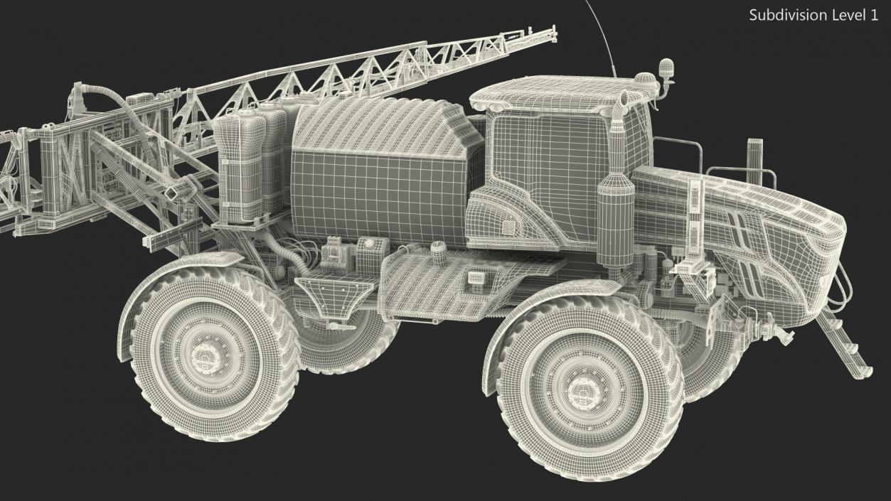 3D model Farm Sprayer Generic