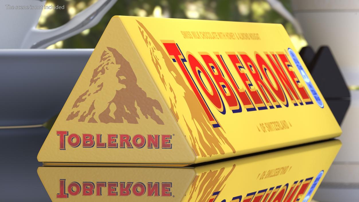 Toblerone Milk Chocolates Box 3D model