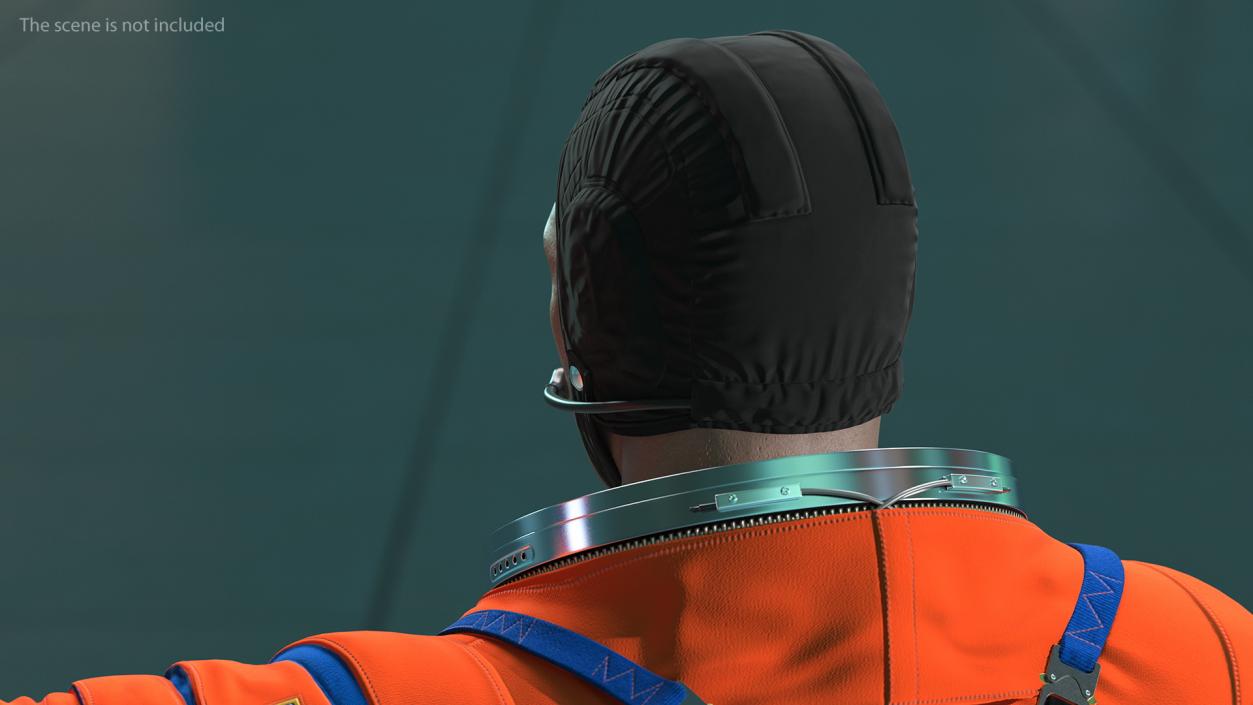 3D Astronaut Head 2