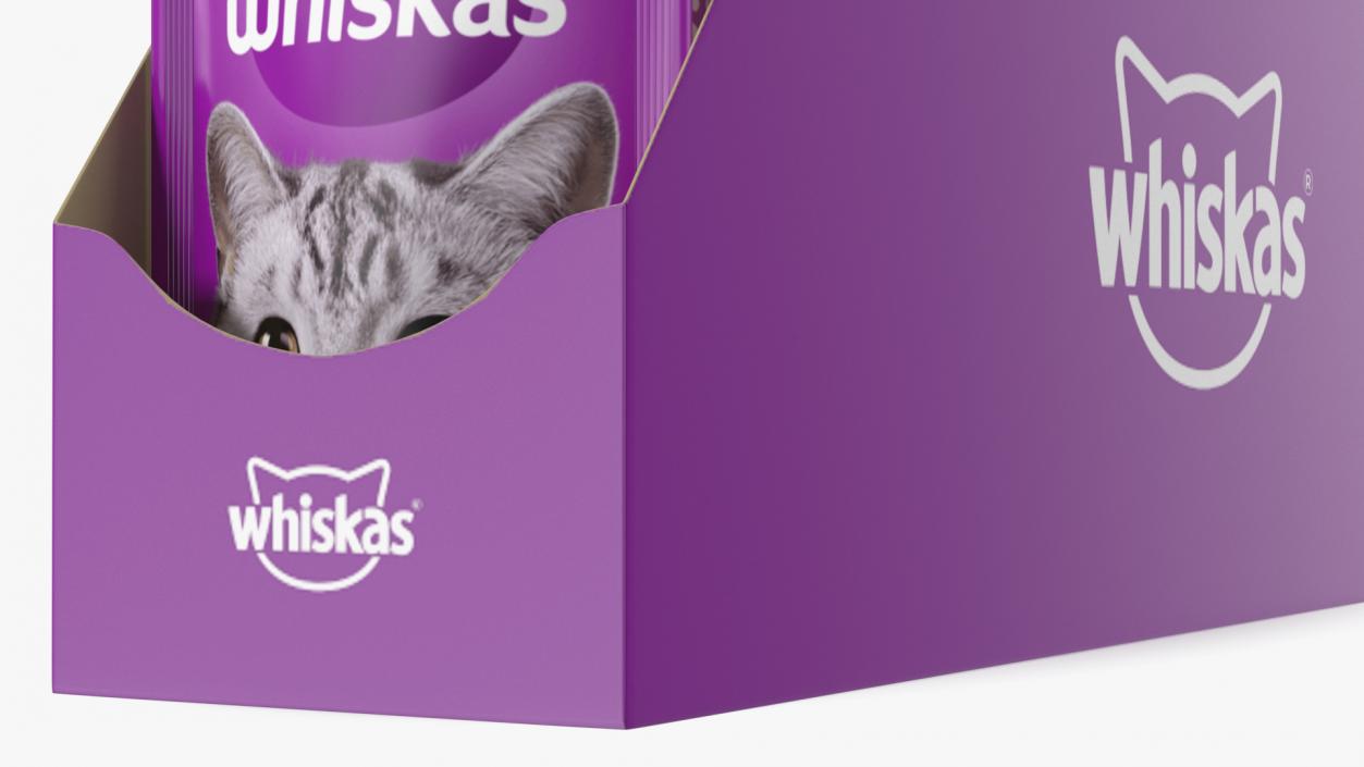 Whiskas Pouch Box 3D