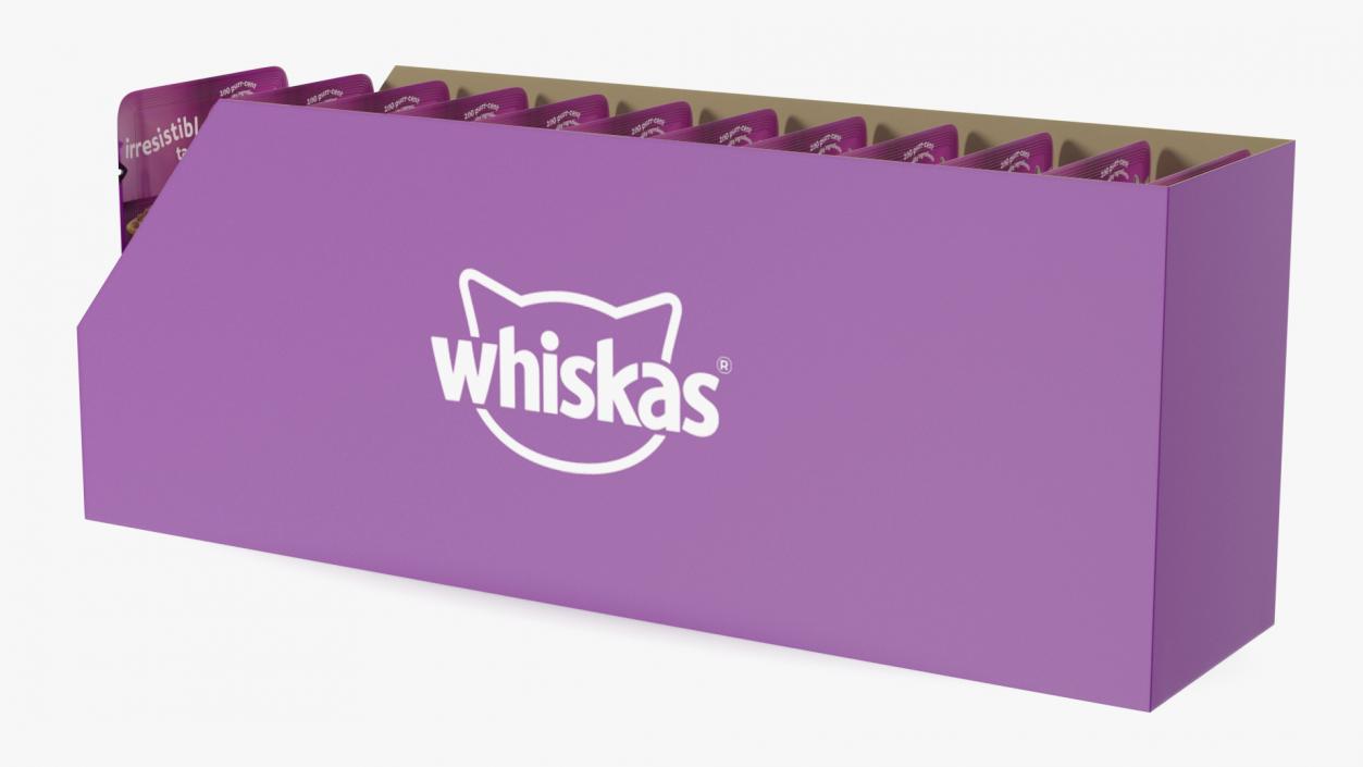 Whiskas Pouch Box 3D