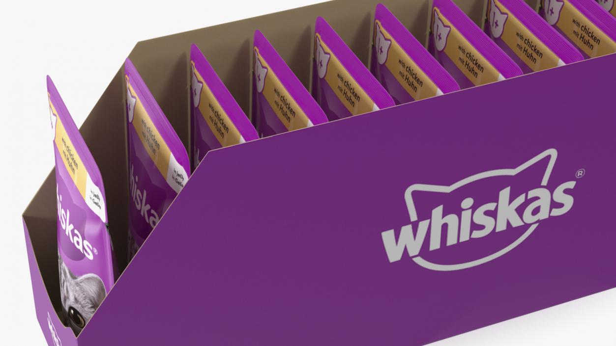 Whiskas Pouch Box 3D