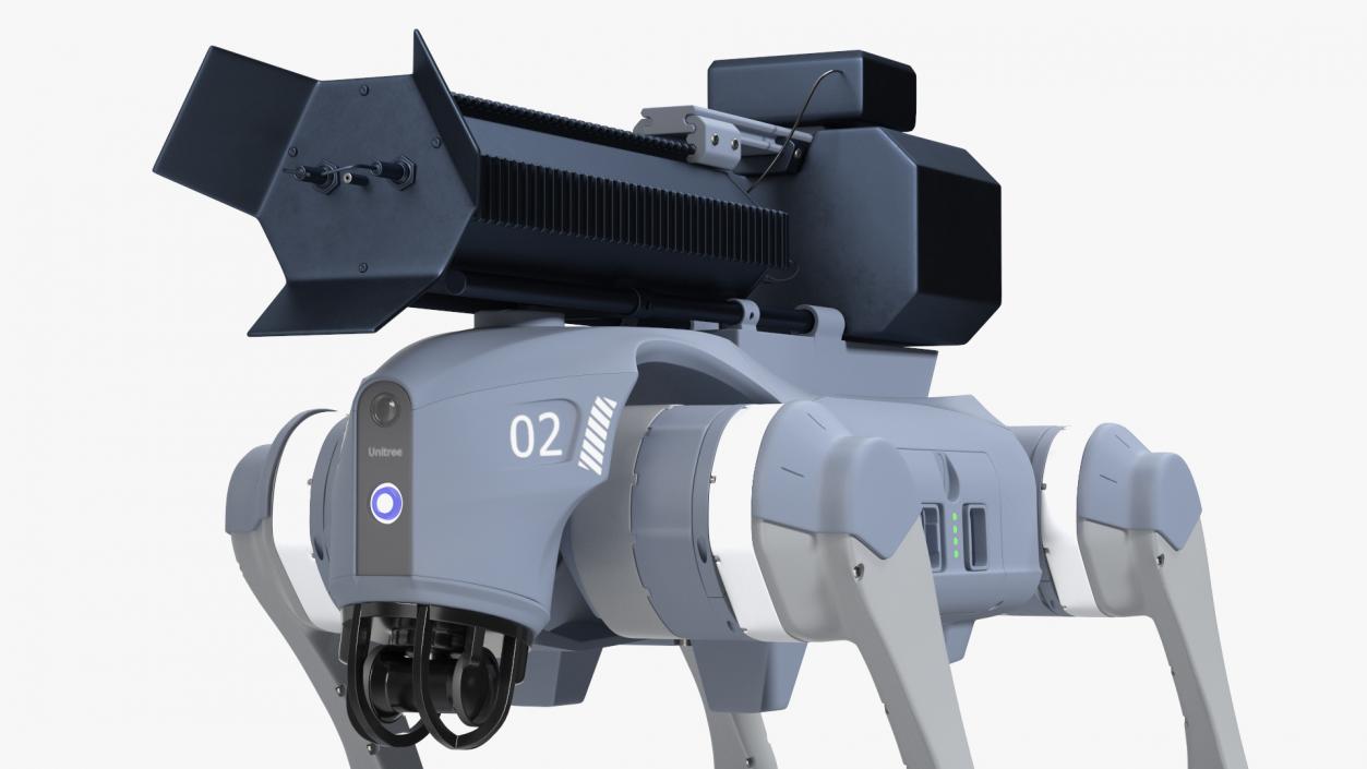 3D Thermonator Robot Dog