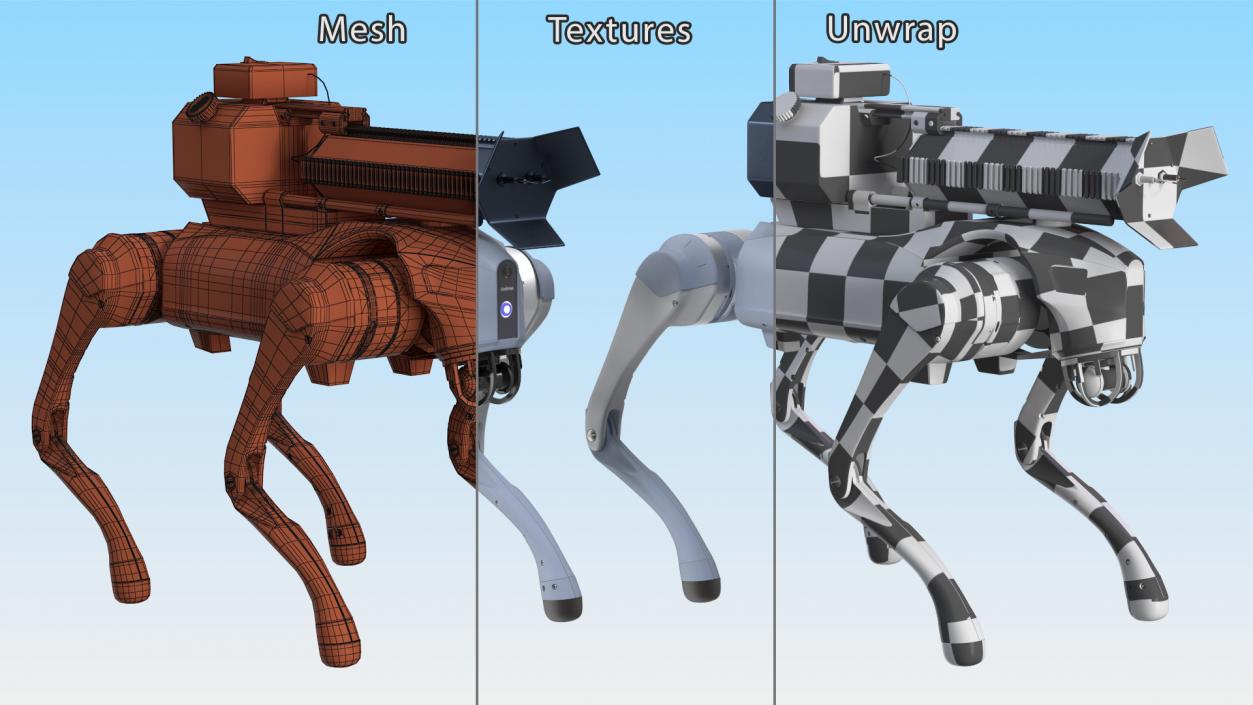 3D Thermonator Robot Dog