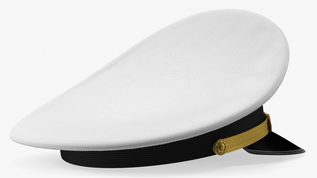 Naval Officer Cap 3D