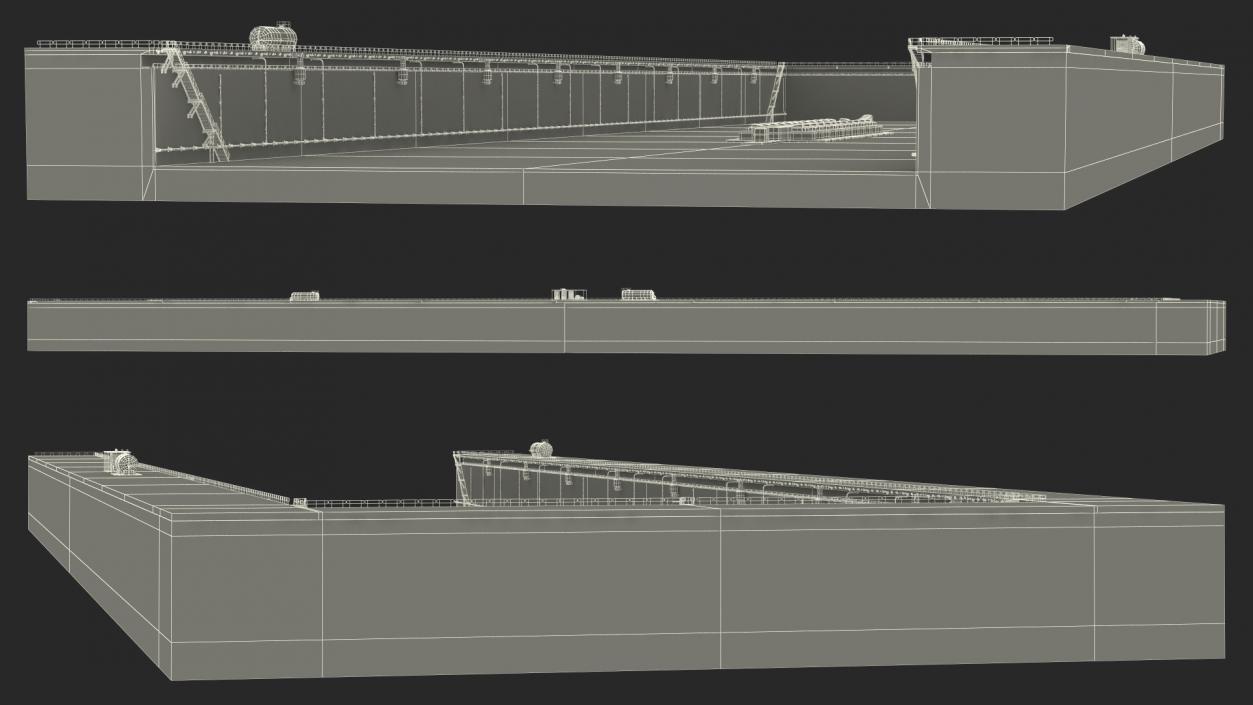 3D model Ship Dry Dock 2