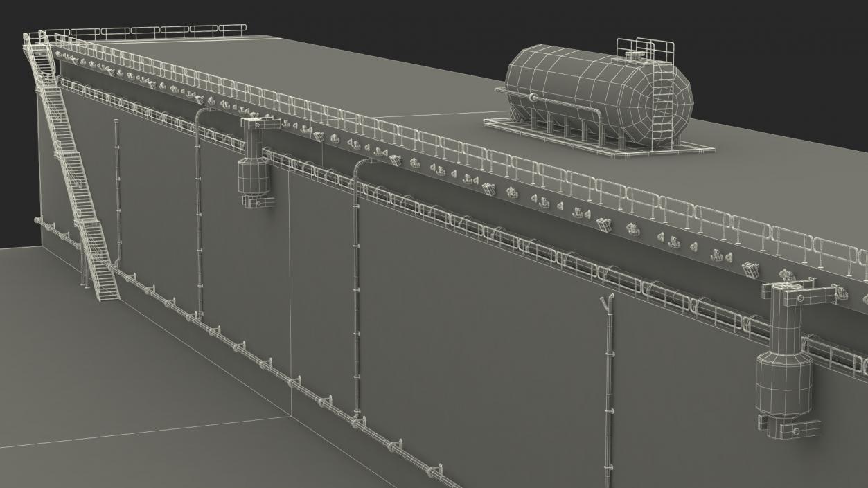 3D model Ship Dry Dock 2