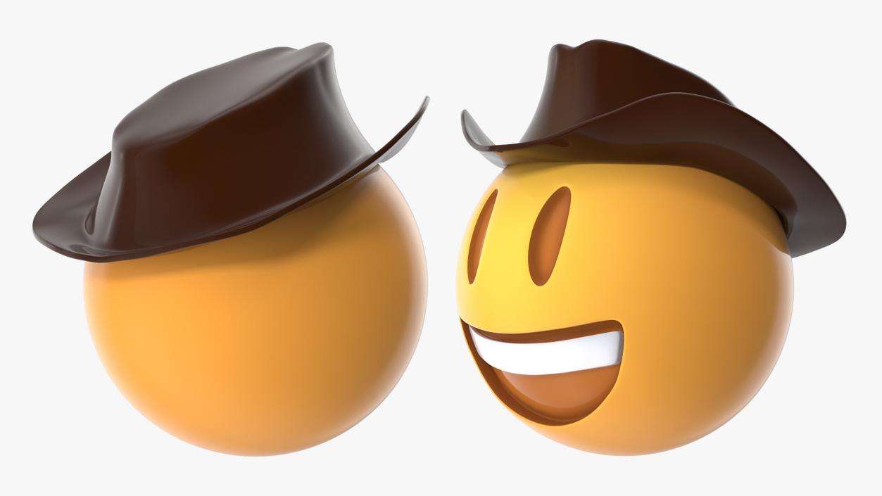 Cowboy Emoji 3D