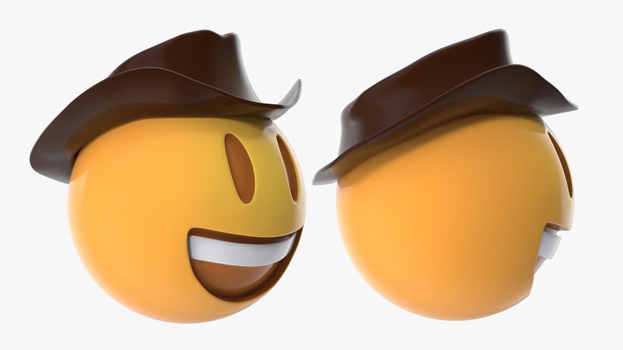 Cowboy Emoji 3D