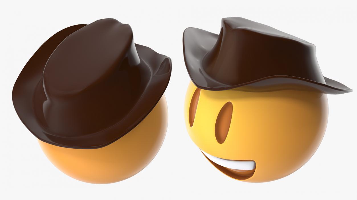 Cowboy Emoji 3D