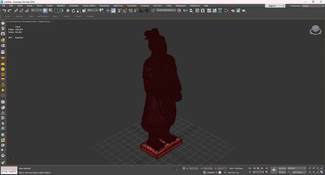 3D Terracotta Warrior for 3D Print