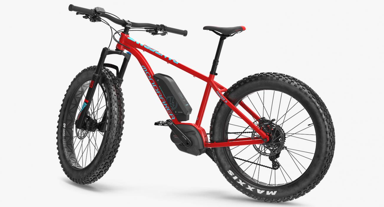 3D model Mondraker E-Panzer Electric Trail Bike Rigged