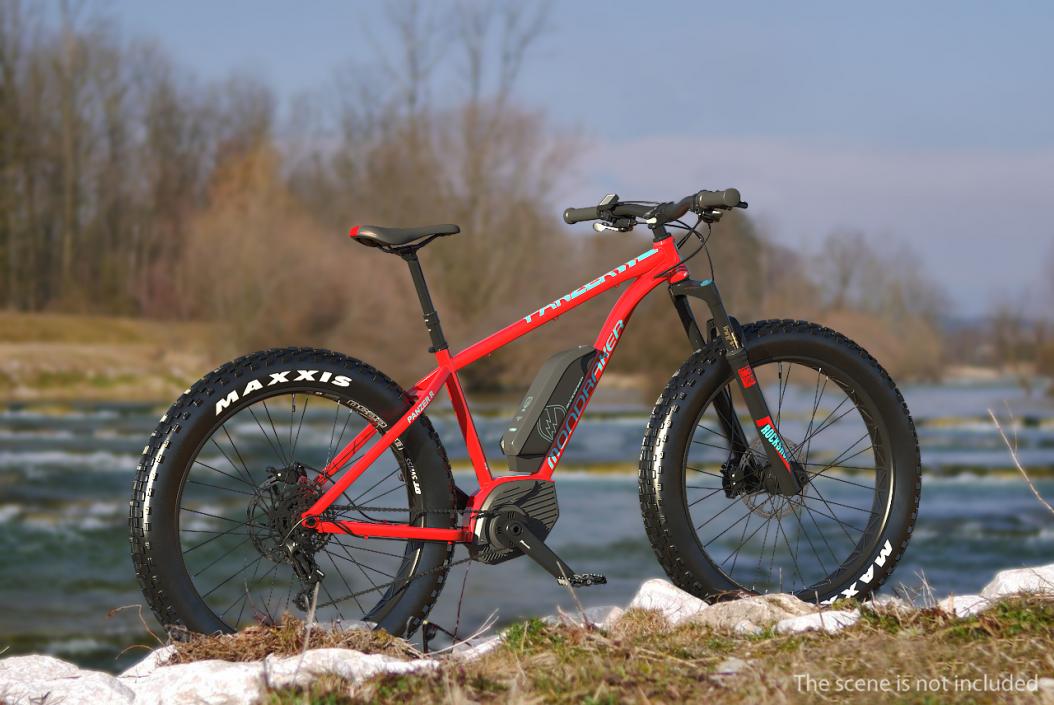 3D model Mondraker E-Panzer Electric Trail Bike Rigged