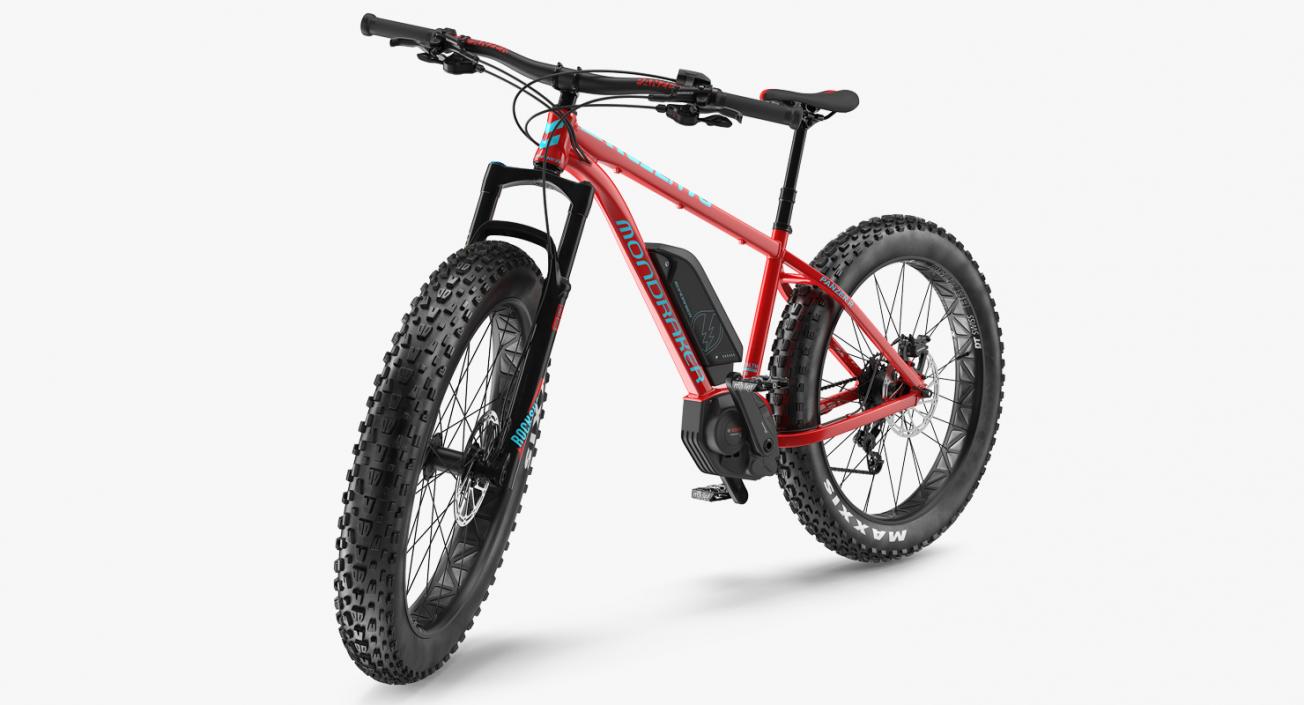 3D model Mondraker E-Panzer Electric Trail Bike Rigged