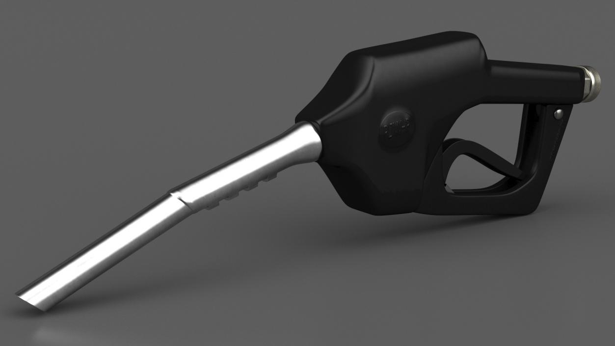 Black Fuel Nozzle 3D