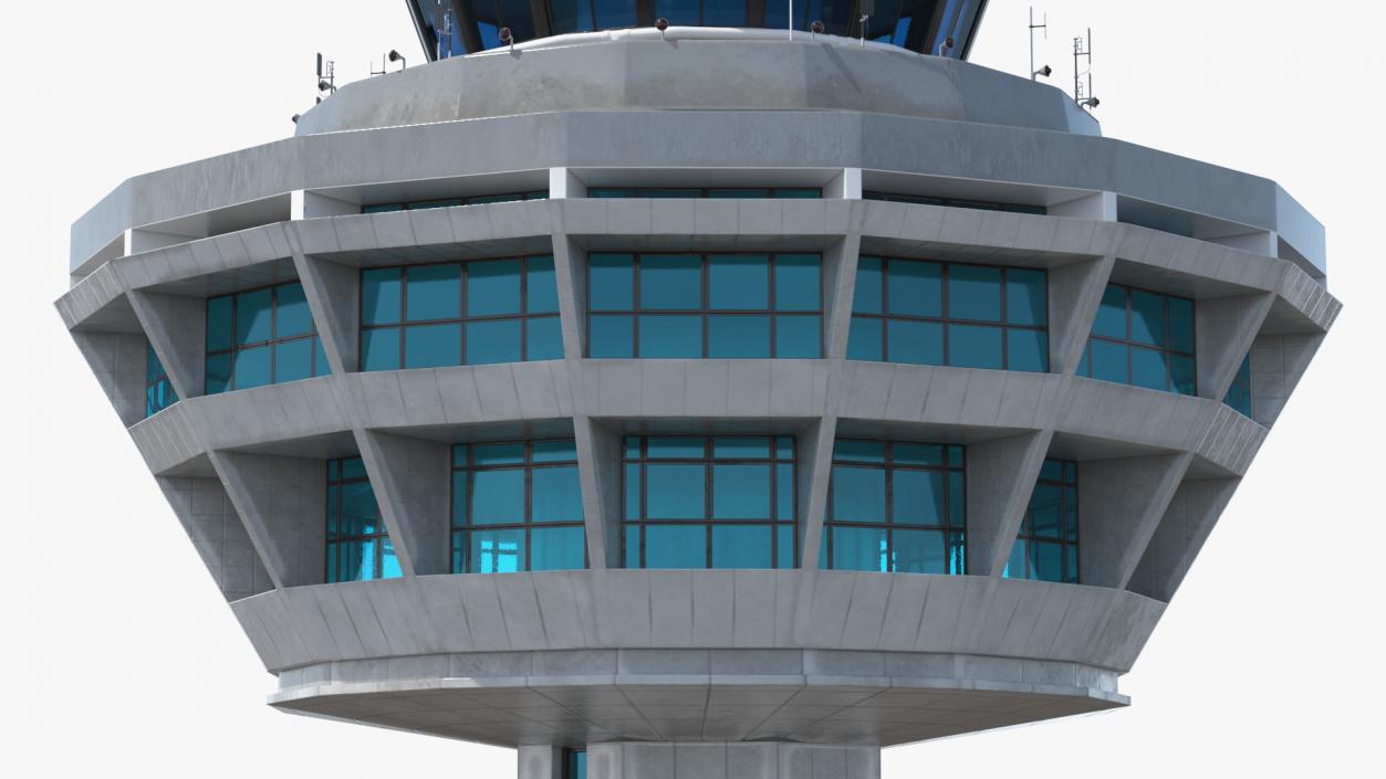 3D Changi Airport Control Tower model