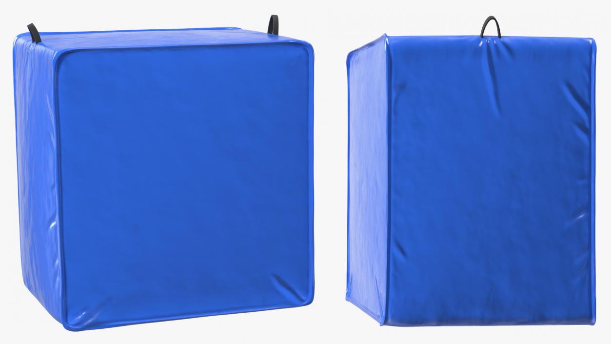 Insulated Pallet Cover Blue 3D