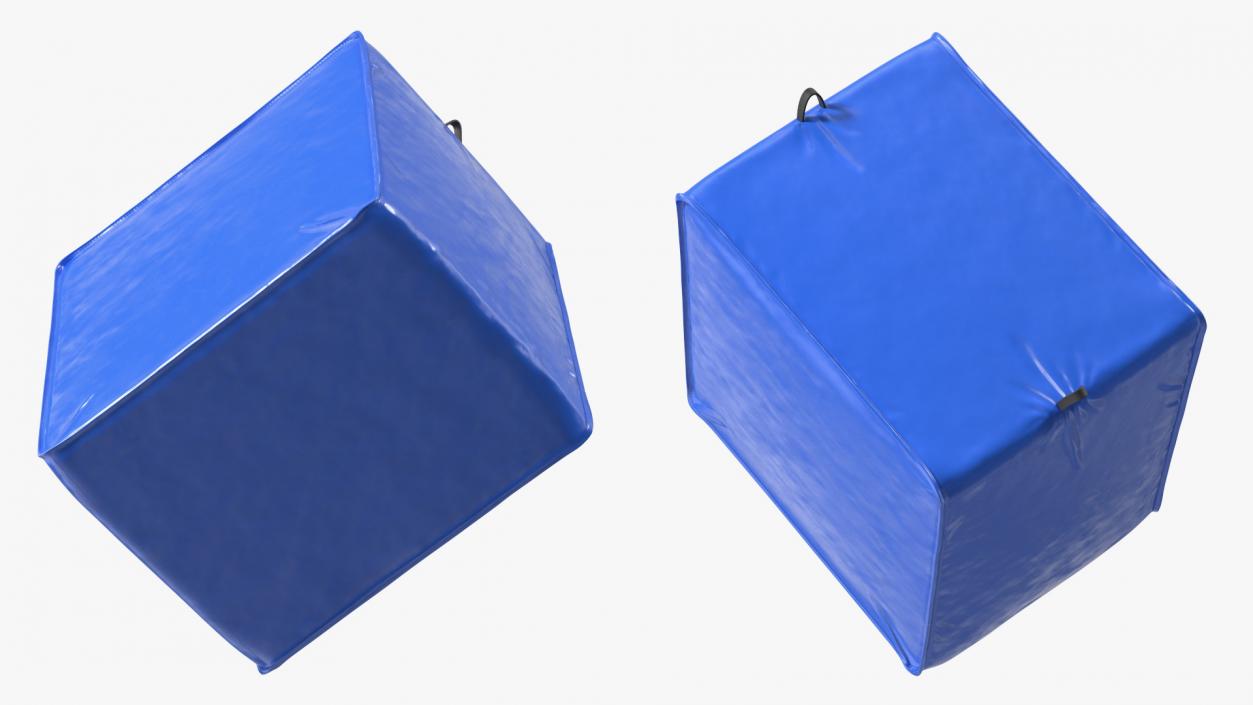 Insulated Pallet Cover Blue 3D