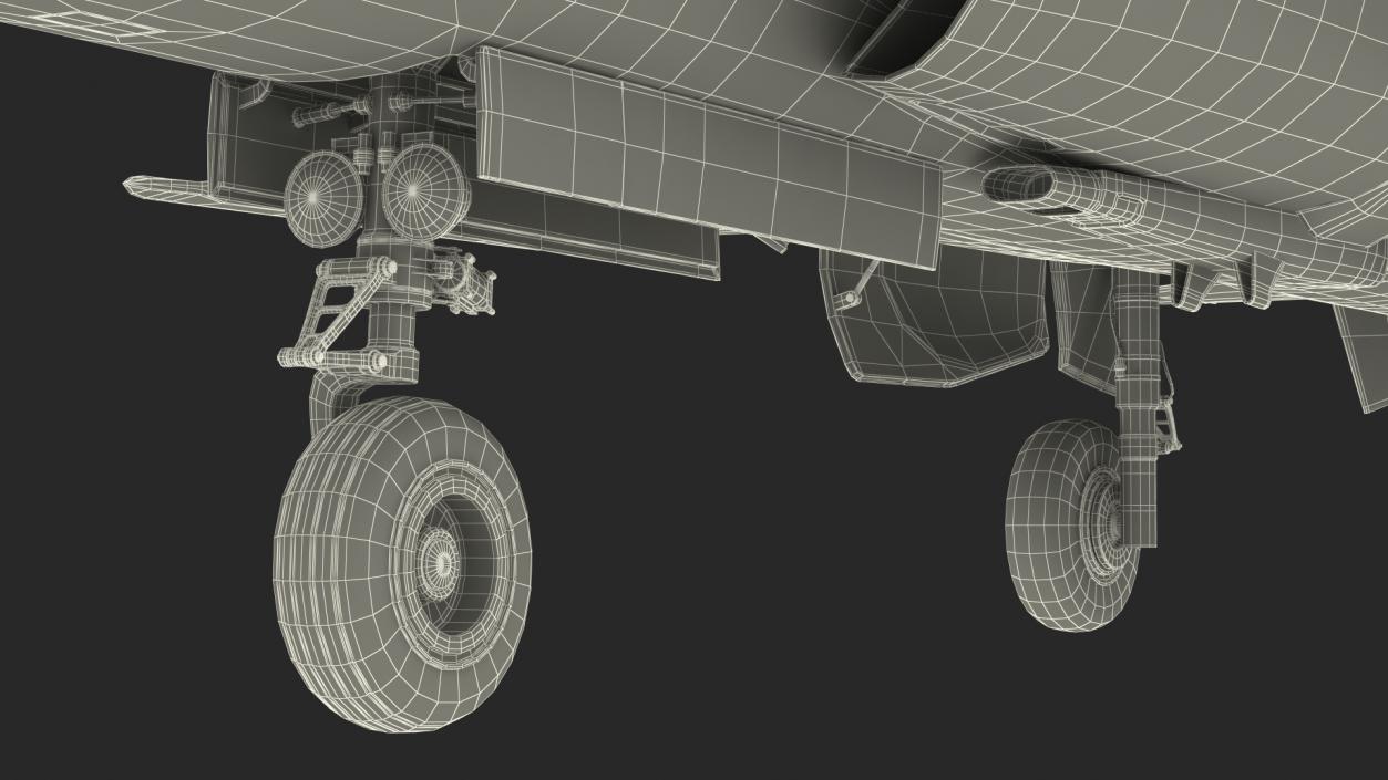 3D model Chengdu FC-1 Xiaolong Pakistan Air Force