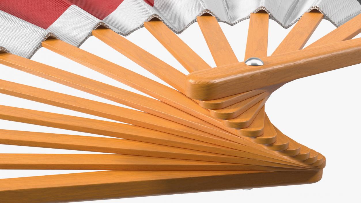 Traditional Japanese Fan 3D model