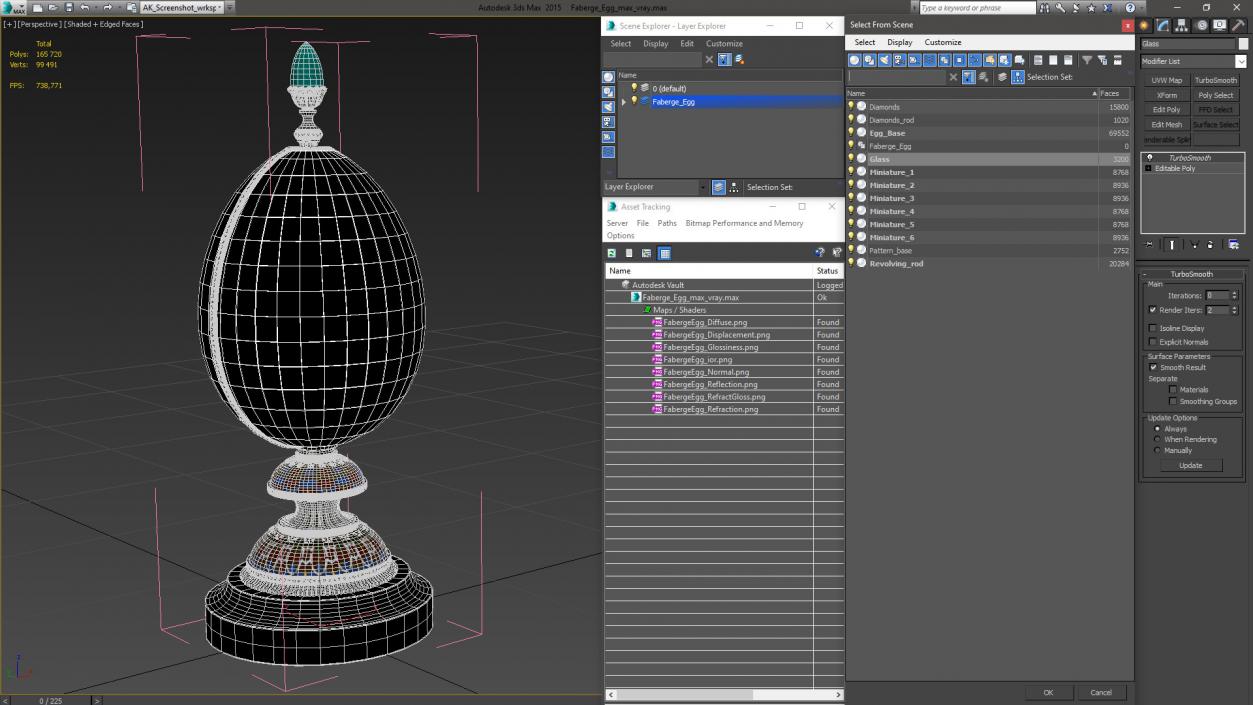 3D Faberge Egg