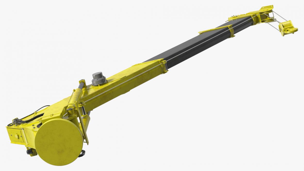 3D Heavy Duty Mini Crane Rigged model