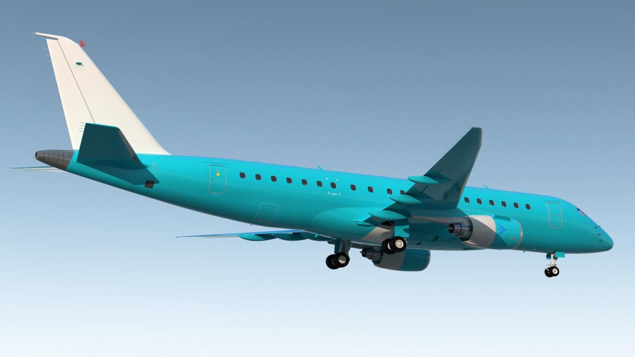 Commercial Airliner Generic 3D