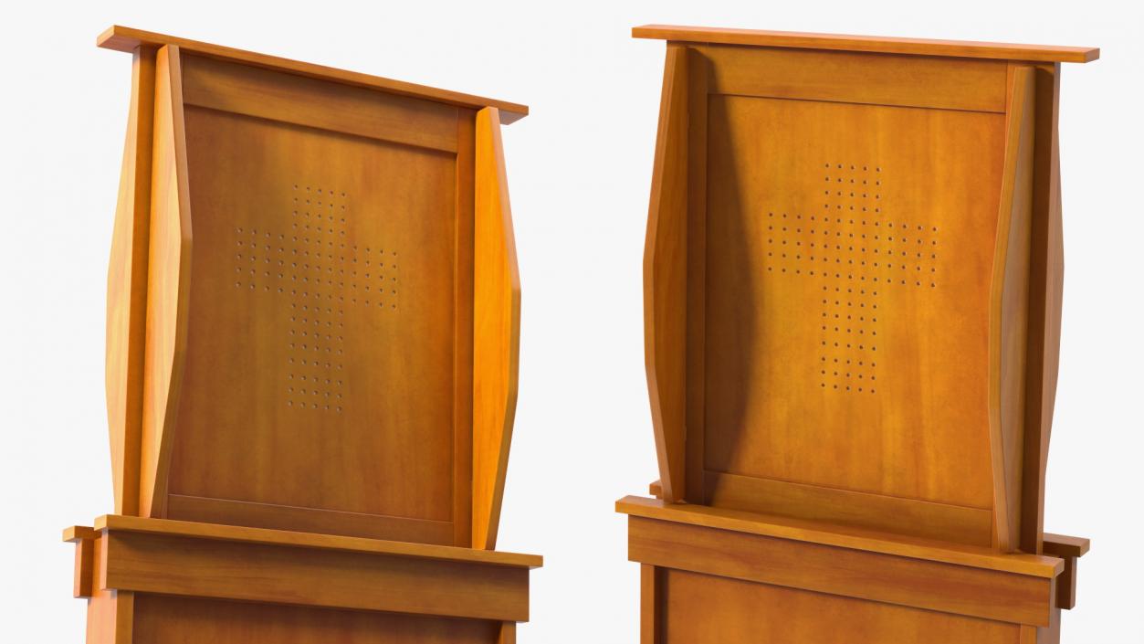 Church Furnishings Collection 3D model