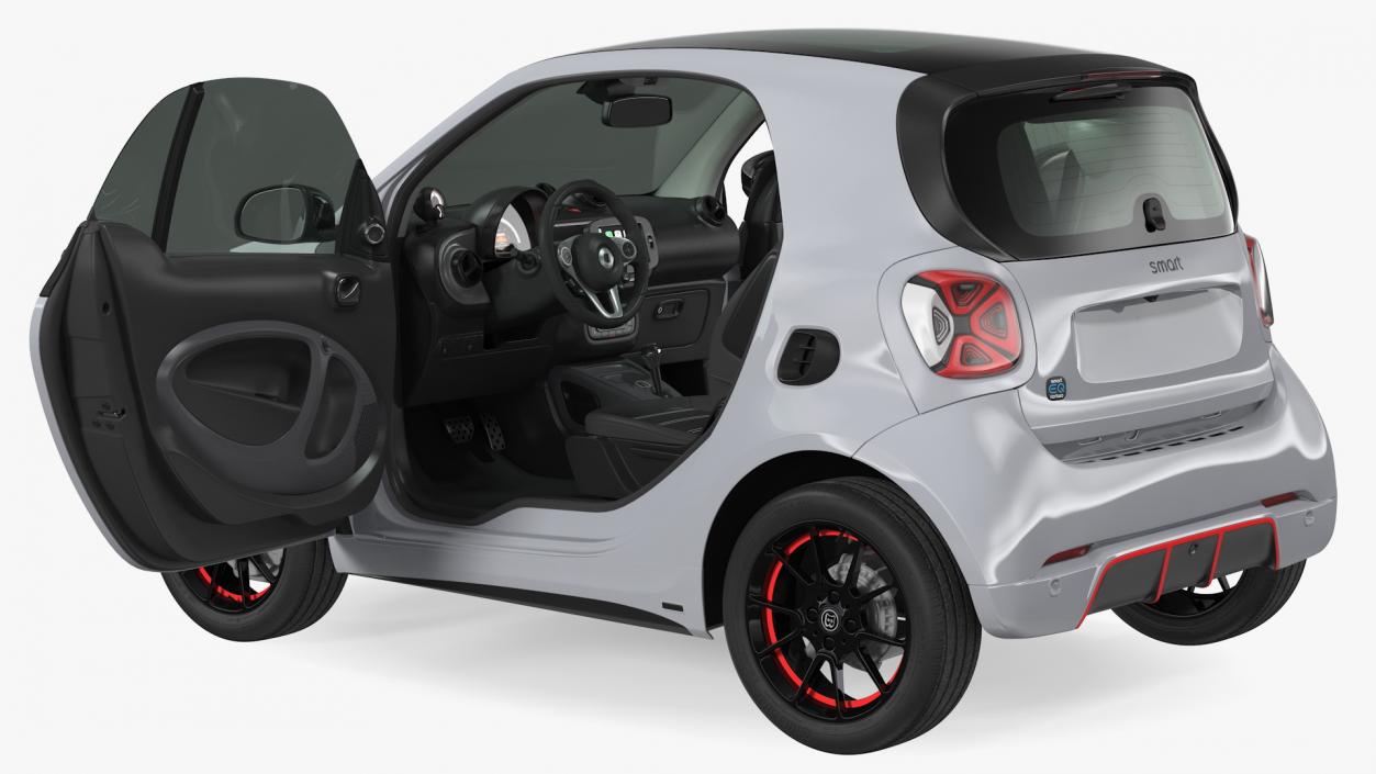 3D model Smart EQ Fortwo Coupe Electric 2020